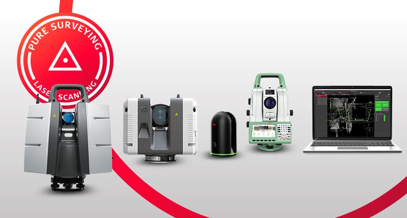 3D Laser scanning solutions for surveyors